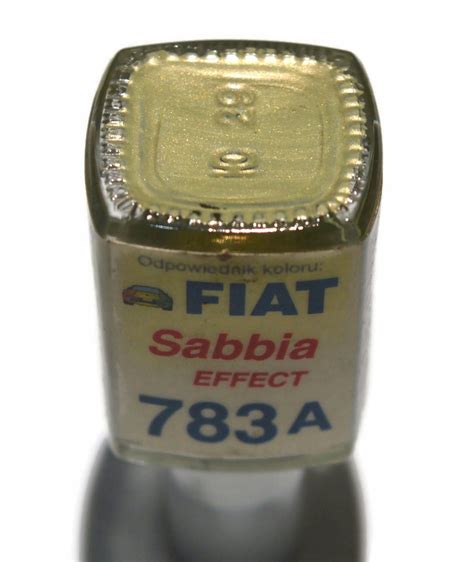 FIAT 783A SABBIA EFFECT LAKIER ZAPRAWKA DO RYS ARA 10 ML za 19 99 zł z