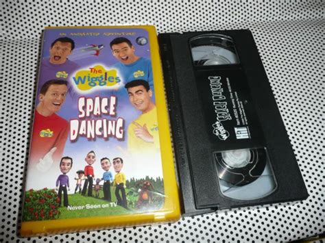 The Wiggles Vhs Lot Space Dancing Wiggle Bay Never Seen On Tv 2958