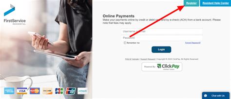 How to: register for ClickPay® – FirstService Residential BC 