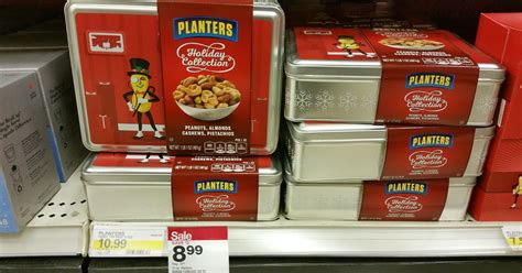 Target Planters Mixed Nuts Holiday Tin Only 574 Regularly 1099