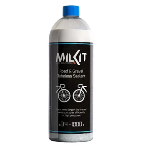 Liquide préventif anti crevaison Milkit Tubeless Sealant Road Gravel 1L