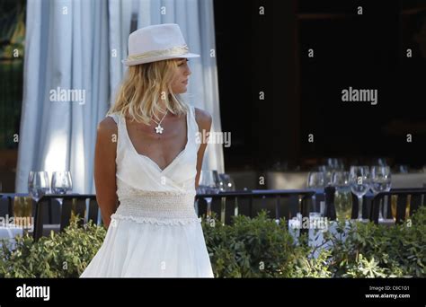 Actress Helene De Fougerolles Plays Boule In Saint Tropez Saint Tropez