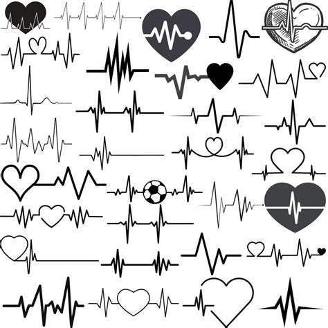 Heart Beat Svg Bundle Heart Beat Svg Heartbeat Svg Medical