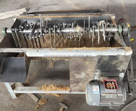 Small Coconut Fiber Processing Machine Automatic Coconut Defibering
