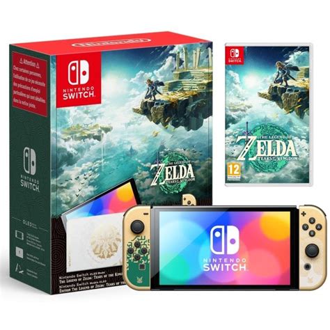 Nintendo Switch Oled Edición Limitada Juego The Legend Of Zelda