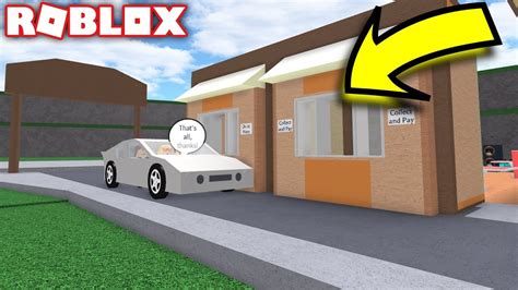 MAKING A DRIVE THRU IN RESTAURANT TYCOON YouTube