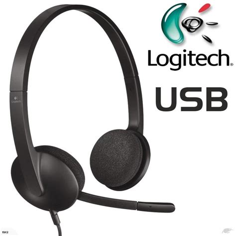 Logitech Usb Headset H340 Stereo Usb Headset For Windows And Mac 981 000510 City Center For