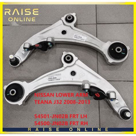 Original Nissan Teana J Front Lower Arm Aluminium Left