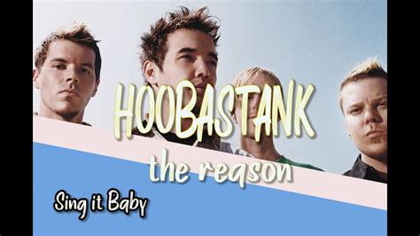 Hoobastank The Reason Lyrics Youtube