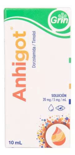 Anhigot Solución 20 Mg 5 Mg Caja Con Frasco Gotero Con 10 Envío gratis