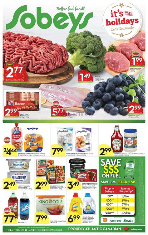 Sobeys Atlantic Flyer November 24 To 30