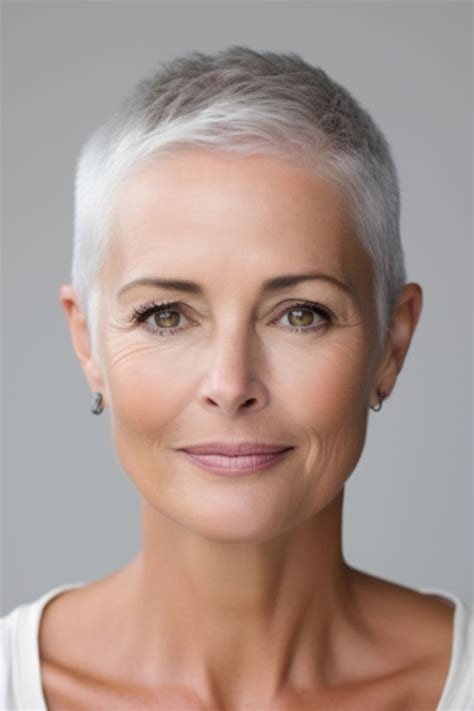 53 Gorgeous Short Haircuts For Women Over 60 In 2023 Super Short Hair