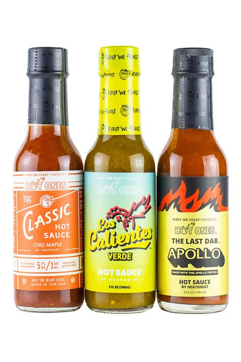 Season 20 Hot Ones Trio Hot Ones Hot Sauce Heatonist