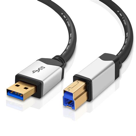 Usb 30 Cable A Male To B Male 15 Ft Type A To B Male Premium Gold