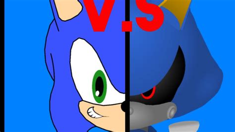 Sonic Vs Metal Sonic Youtube