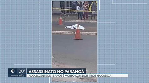 Vídeo Jovem de 15 anos é assassinado no Paranoá DF2 G1