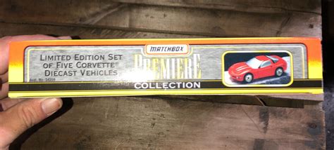 1996 Matchbox Premiere Corvette Collection 5 Car Set Limited Edition 1