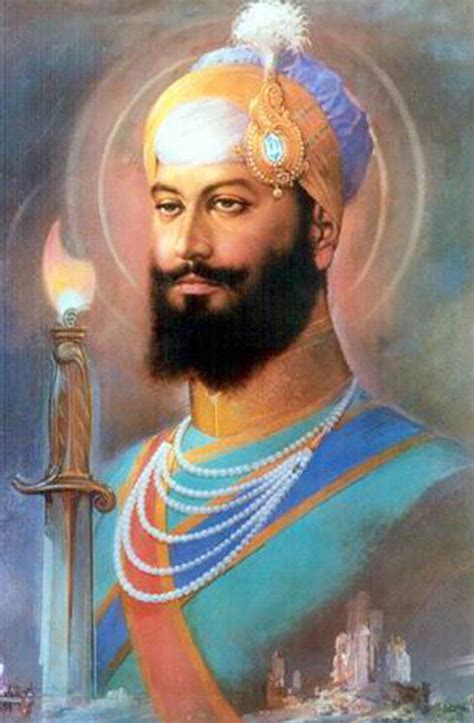 Guru Gobind Singh Ji Beautiful Pic At Sri Hazur Sahib Sikh Gurus Hd