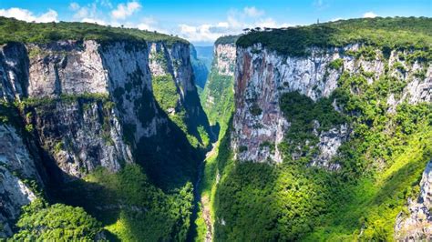 Aparados da Serra National Park Wallpaper 4K, Brazil, Canyons, Scenic