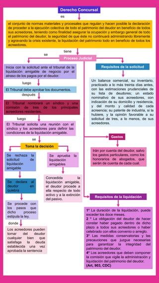 Mapa Conceptual Derecho Concursal Karina Perez Pdf