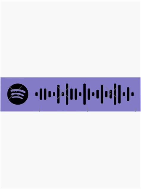 Favourite Crime Olivia Rodrigo Spotify Code Sticker For Sale By