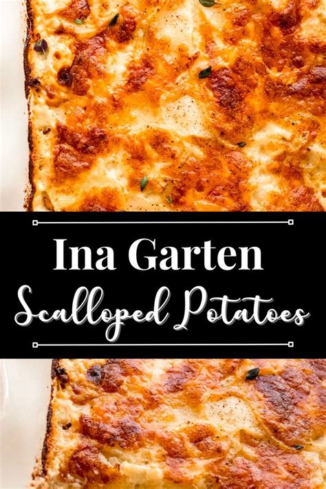 Ina Garten Scalloped Potatoes Recipe