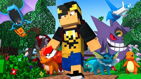 Minecraft QUE COMECE A JORNADA POKEMON NOVA SERIE JHONy3