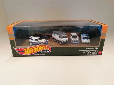 HOT WHEELS PREMIUM Set Rally Lancia Delta Ford RS MG Metro Neu OVP EUR PicClick DE