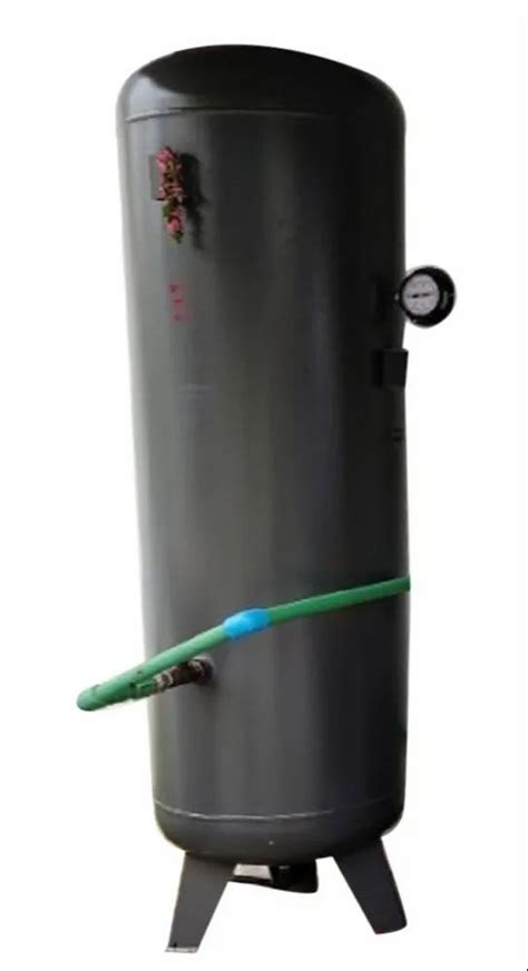 Carbon Steel Vertical Air Receiver Tank Psi Storage Capacity