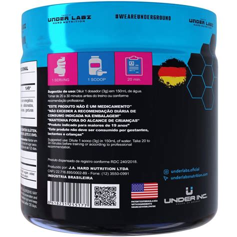 Creatina Monohidratada 300g Under Labz Meu Mundo Fit