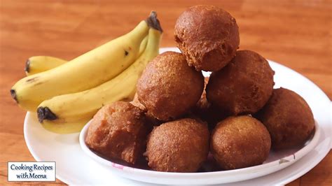 Banana Balls बनाना बॉल्स Tasty Banana Balls Fried Tasty Banana Ball Recipe Youtube