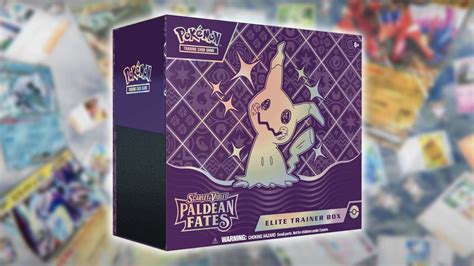 Where To Buy Pokemon Tcg Paldean Fates Elite Trainer Box Booster