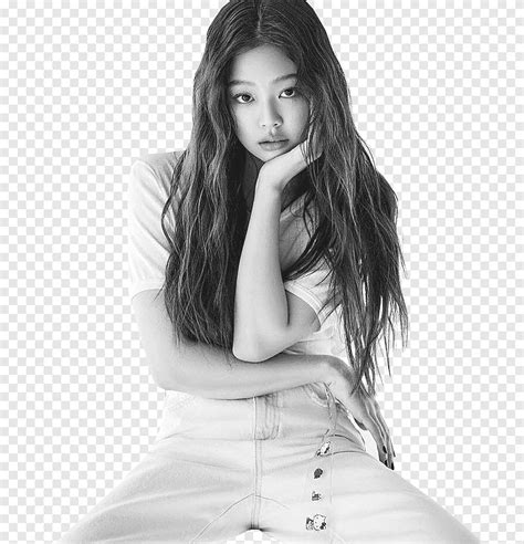 Blackpink Jennie Dazed And Confused Hq Woman With Hand On Face Png