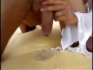 German Milf Gives A Guy Prostate Massage Handjob