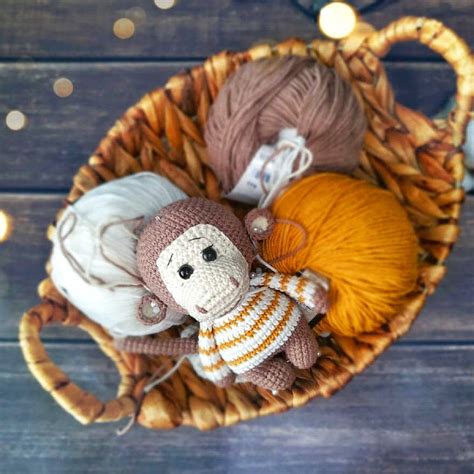 Amigurumi Crochet Monkey Free Pattern 154 Amigurumi