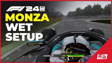 F Monza Wet Car Setup Youtube