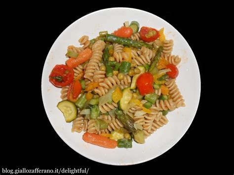 Fusilli Primavera Ricetta Vegan