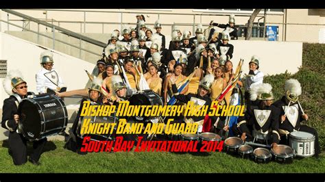 Bishop Montgomery Hs Knight Band Guard South Bay Invitational Field