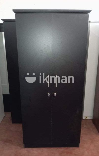 New 2 D Melamine Black Colour Cupboard For Sale Wattala Ikman