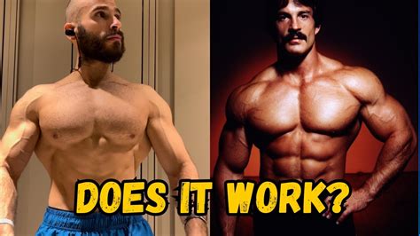 Mike Mentzer High Intensity Training Style Youtube