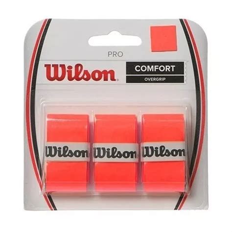 Overgrip Wilson Pro Comfort Cartela C Orange R Federer