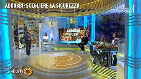 Vediamoci Chiaro TV2000 5 Dicembre 2022 Addobbi Natalizi Sicuri A