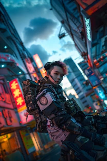 P Gina Im Genes De Forajido Urbano Mundo Cyberpunk Descarga