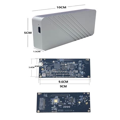 Nvme Thunderbolt 3 Ssd Enclosure Nvme M.2 Pcie Ssd Disk Enclosure M2 ...