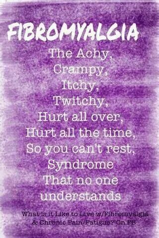 Symptoms we all know | Fibromyalgia, Fibromyalgia awareness ...