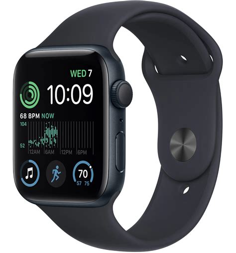 Apple Watch Series SE GPS 40mm Midnight Aluminum with Midnight Sport ...