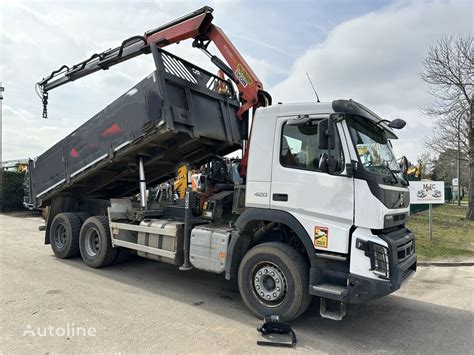 Volvo Fmx X Tipper Crane Palfinger Pk Sld Km