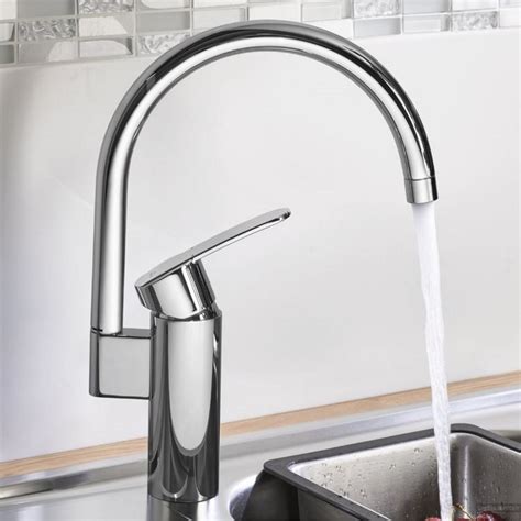 Keukenkraan Grohe Wave Cosmopolitan Hoge Uitloop Chroom