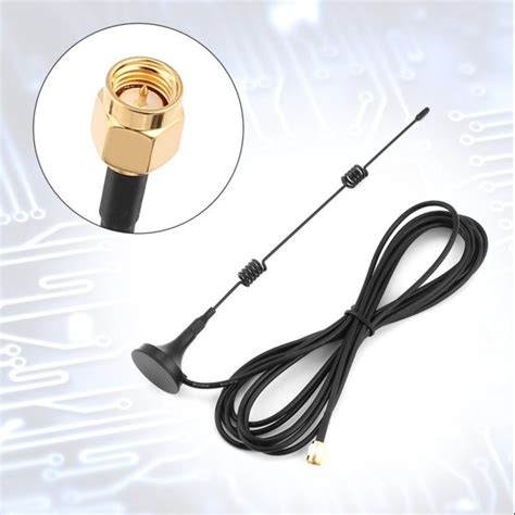 Gsm Antenna 6dbi Springy Magnetic Stand Base Antenna With Sma Male Connector At Rs 119 M A C T