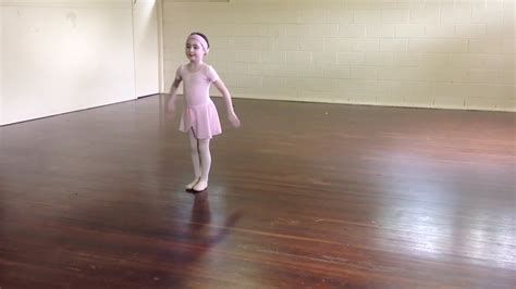 Rad Primary Ballet Jumps Performed By Scarlett Weaver For Exam